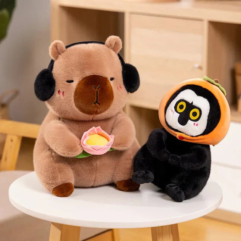 Fuzzy Capybara og Abe Plüschnapper – Bløde Venner