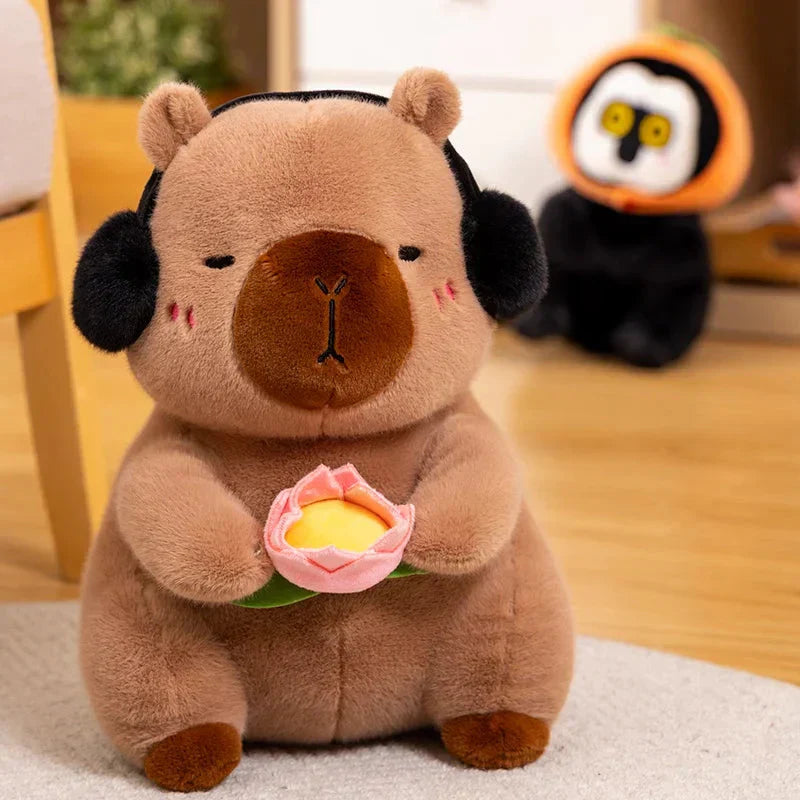 Fuzzy Capybara og Abe Plüschnapper – Bløde Venner
