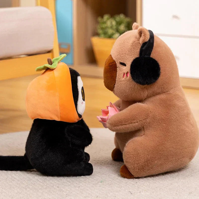 Fuzzy Capybara og Abe Plüschnapper – Bløde Venner