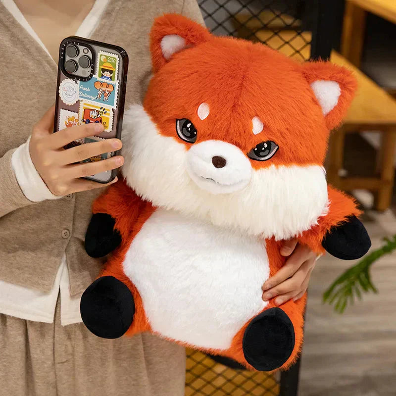 Tjock Fuchs Plyschfigur – Mjuk och Härlig Kramvän