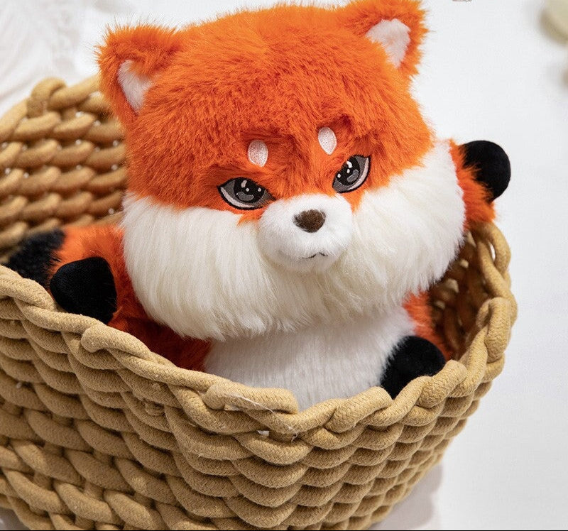 Tjock Fuchs Plyschfigur – Mjuk och Härlig Kramvän
