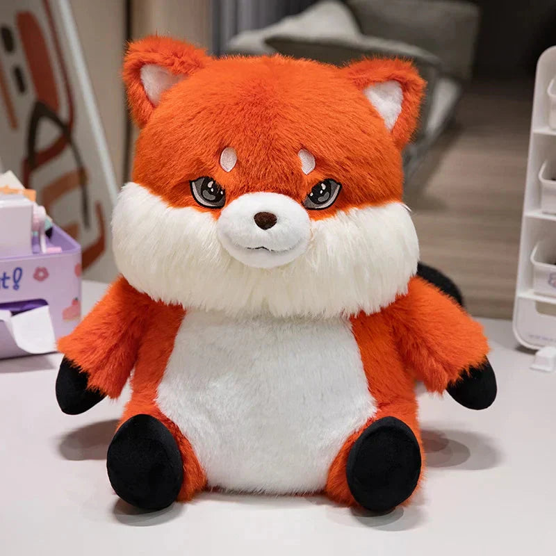 Tjock Fuchs Plyschfigur – Mjuk och Härlig Kramvän
