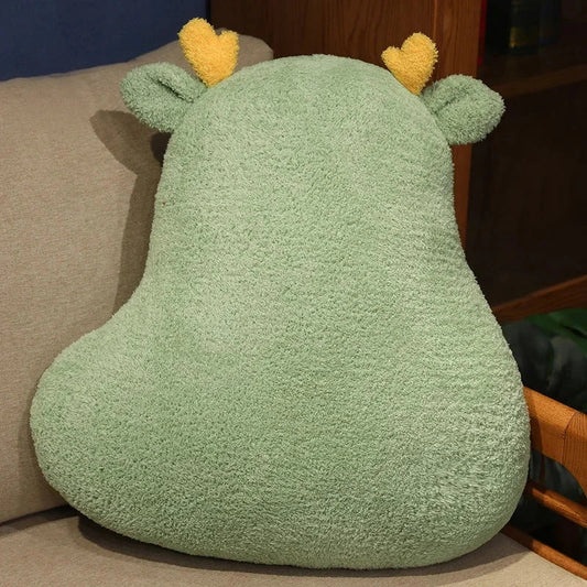 Fluffy Dinosaurie, Katt, Hund, Panda Kudde – Mjukt Plysch Kramdjur