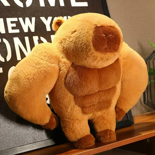 Blødt Muskuløst Capybara Krammedyr