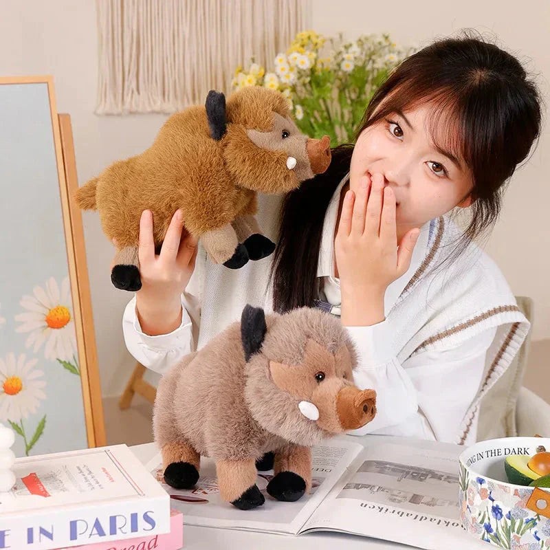 Flauschigt vildsvin plush legetøj