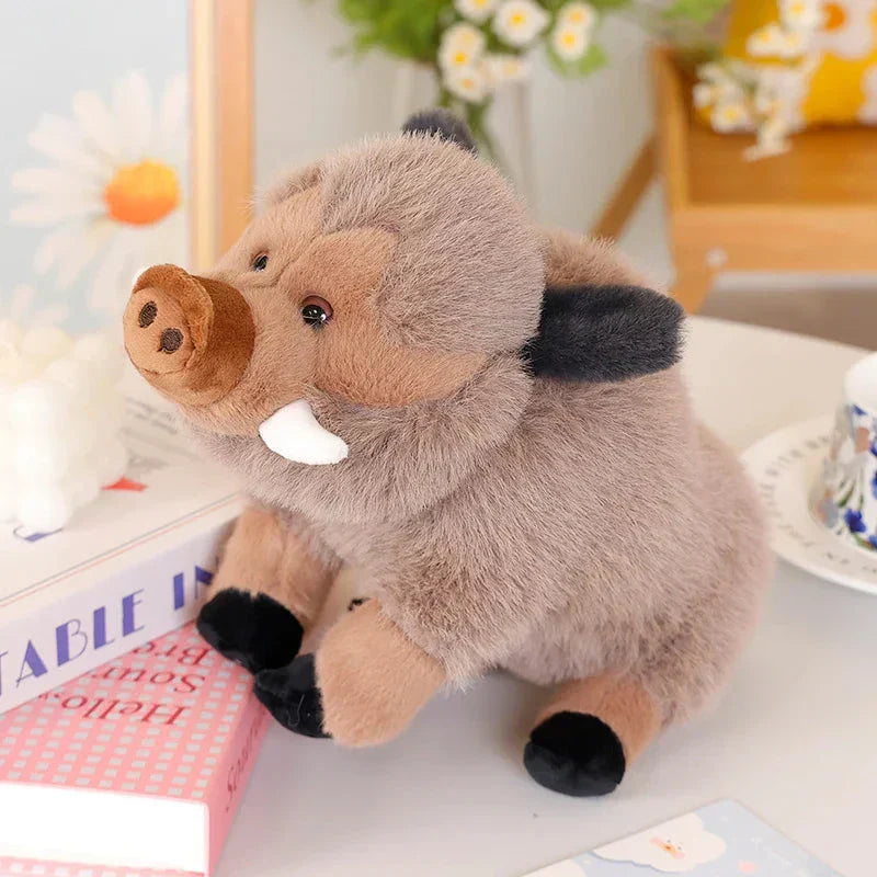Flauschigt vildsvin plush legetøj