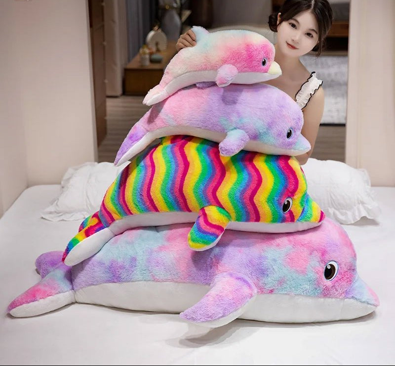 Galaxy Regnbue Delfin Krammedyr