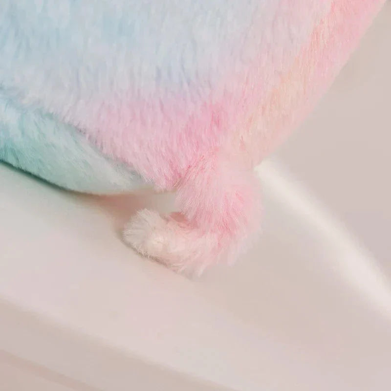 Galaxy Regnbåge Grisliknande Mussla Plush Figur