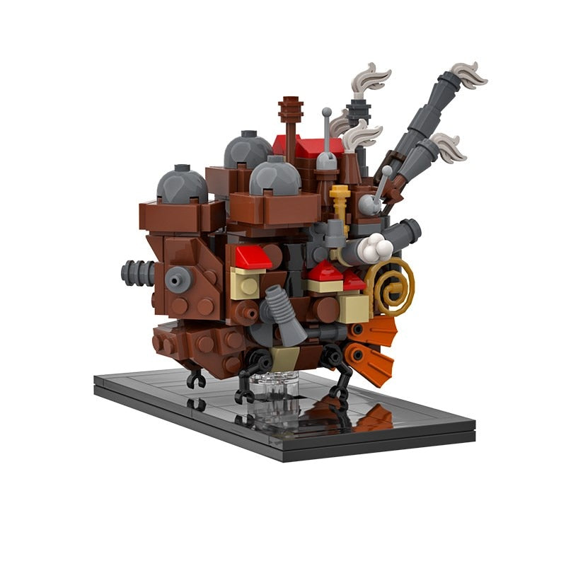 Bygg själv Howl's Moving Castle – Enkelt byggklossset