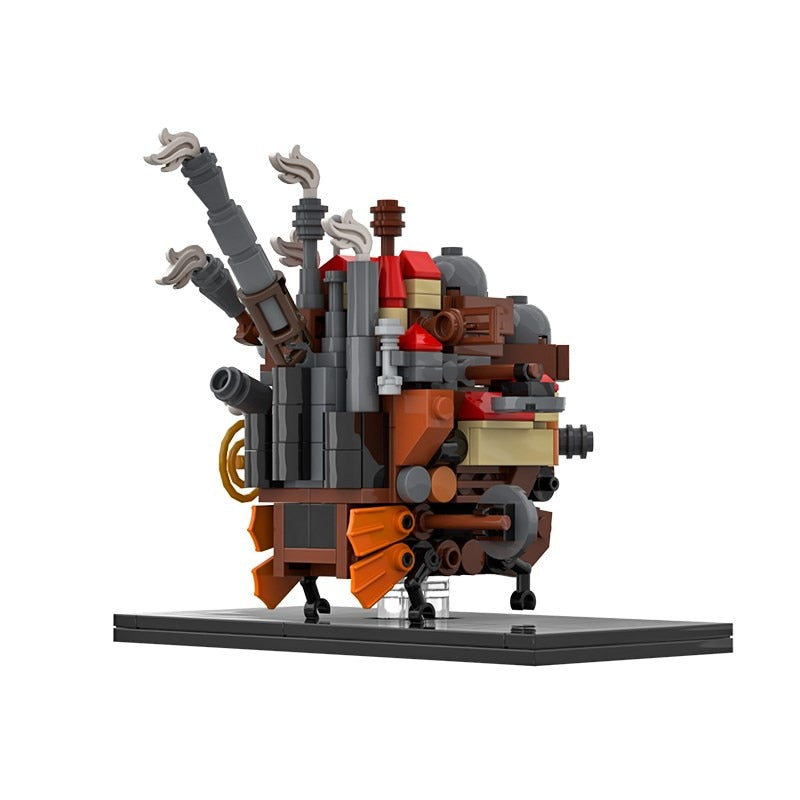 Bygg själv Howl's Moving Castle – Enkelt byggklossset