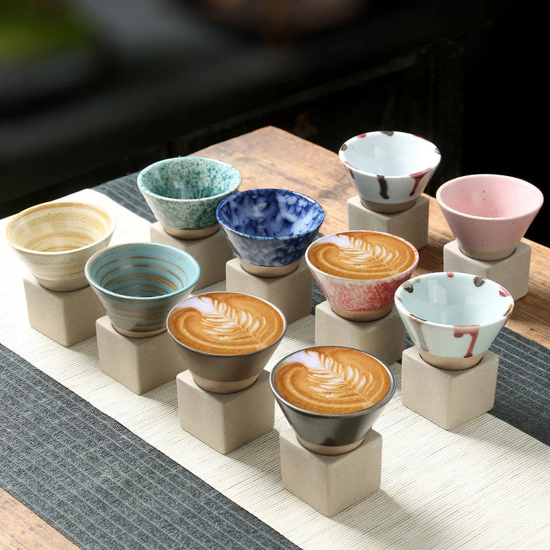 Håndlavet Japansk Kaffe- og Te-Kop - ZenHarmony