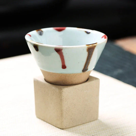 Handgjord japansk kaffe- och tekopp - ZenHarmony