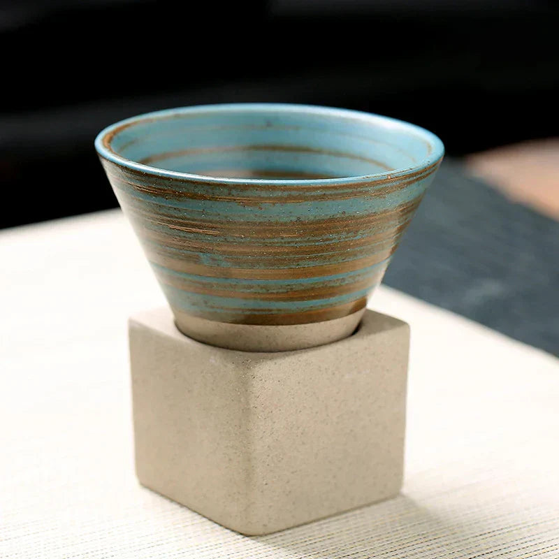 Håndlavet Japansk Kaffe- og Te-Kop - ZenHarmony