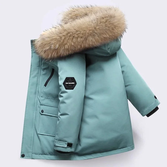 Vinterjakke til Børn - Vandtæt og Varm | Slim Fit Design