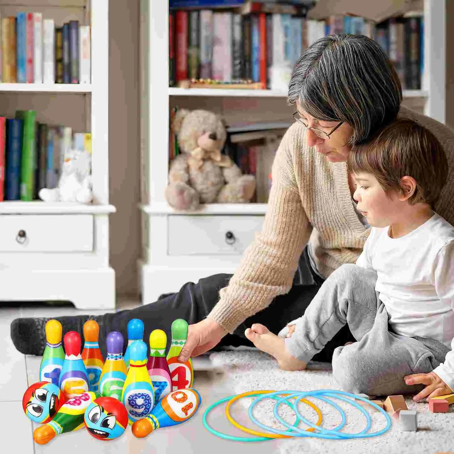 Familjebowlingset - Aktivt lärande och skoj för barn