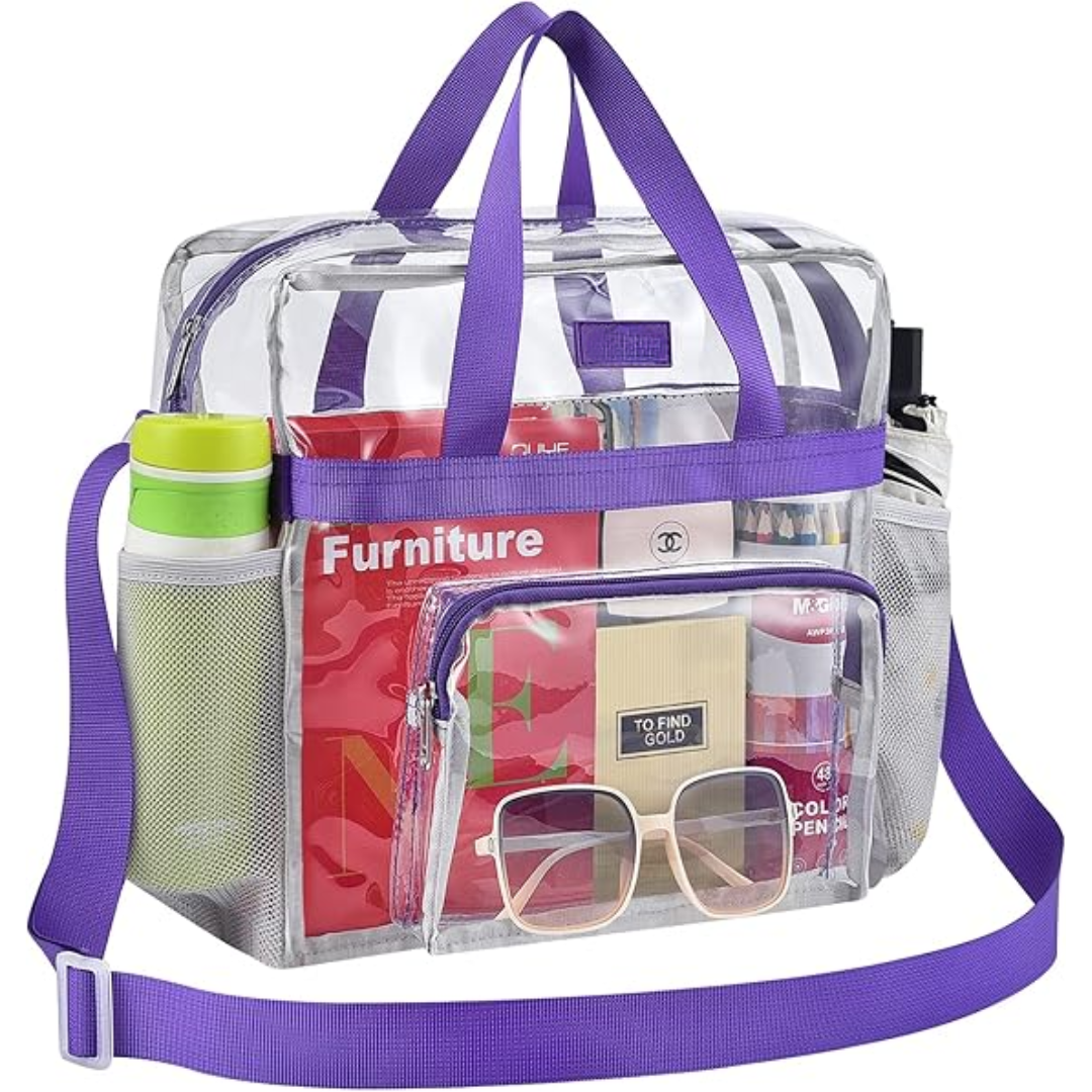 Stilfuld Transparent Taske – EventTote
