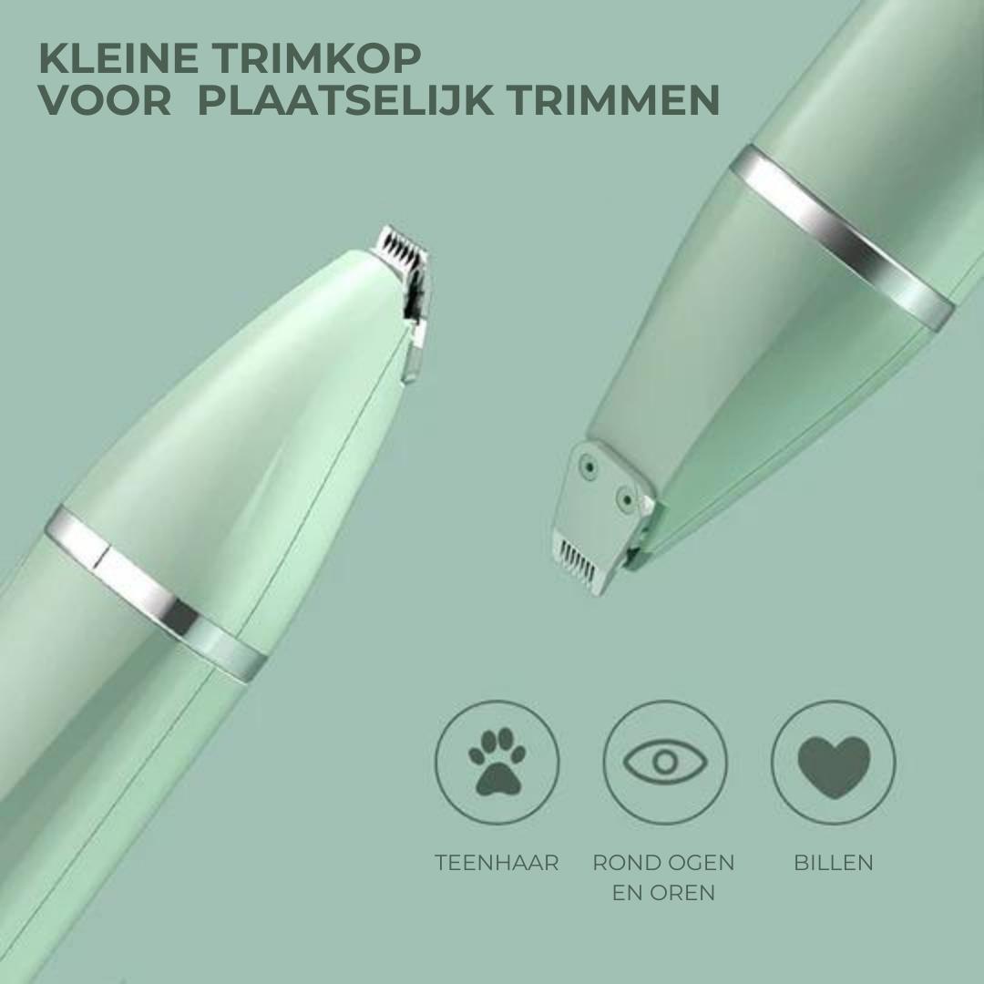 Multifunktionell Trimmer för Djur - PetGroom 4-i-1