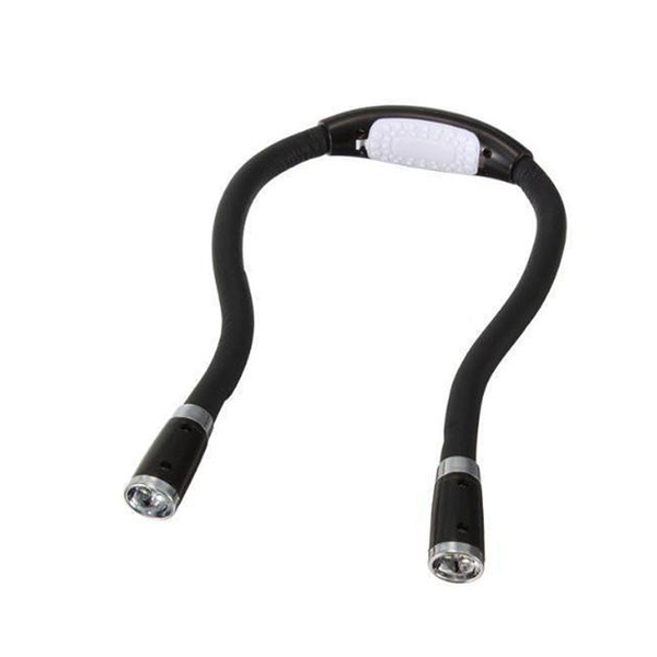 Handsfree LED-lampa för stickning och virkning – perfekt för detaljarbete