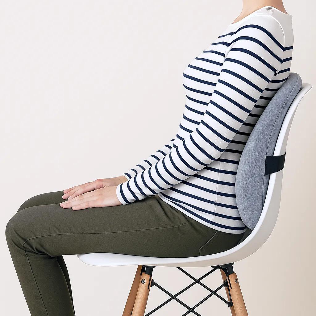 Ergonomisk sittdyna med optimal komfort och stöd