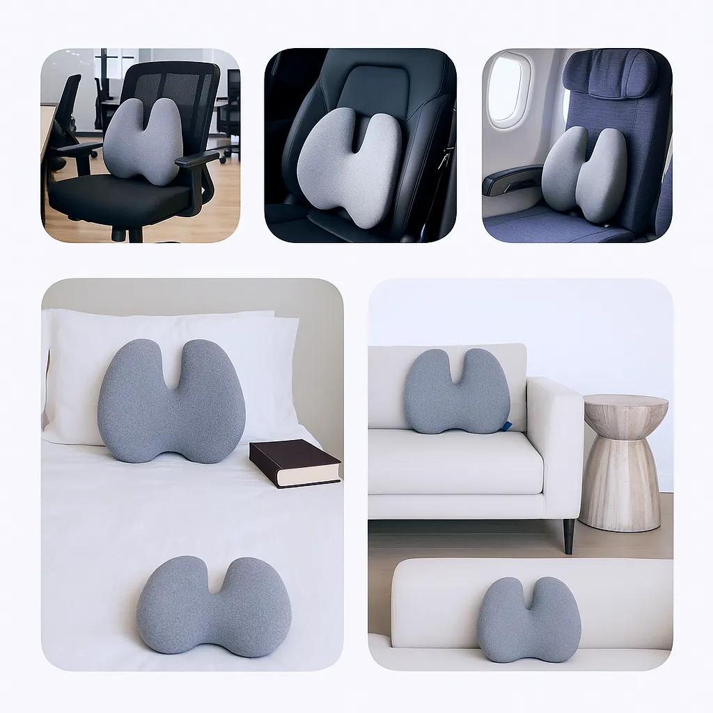 Ergonomisk sittdyna med optimal komfort och stöd