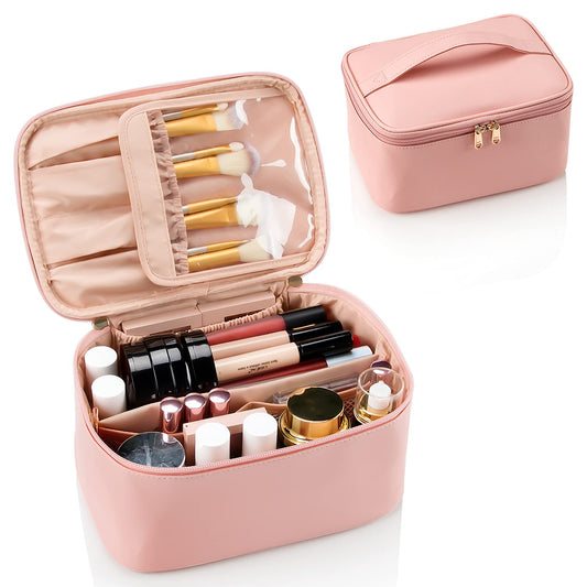 Portabel Makeup Organizer med Rumdelere
