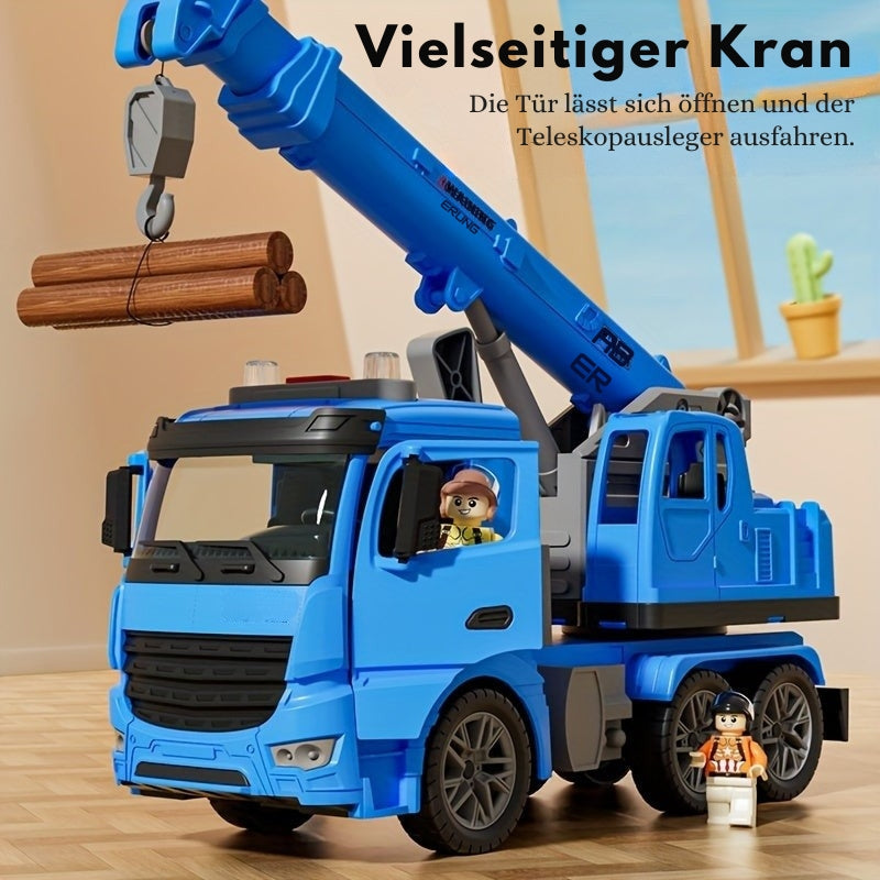 Lastbil med kran og lyde | Holdbart design