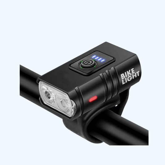 Uppladdningsbara USB MTB-framlyktor med starkt LED-ljus