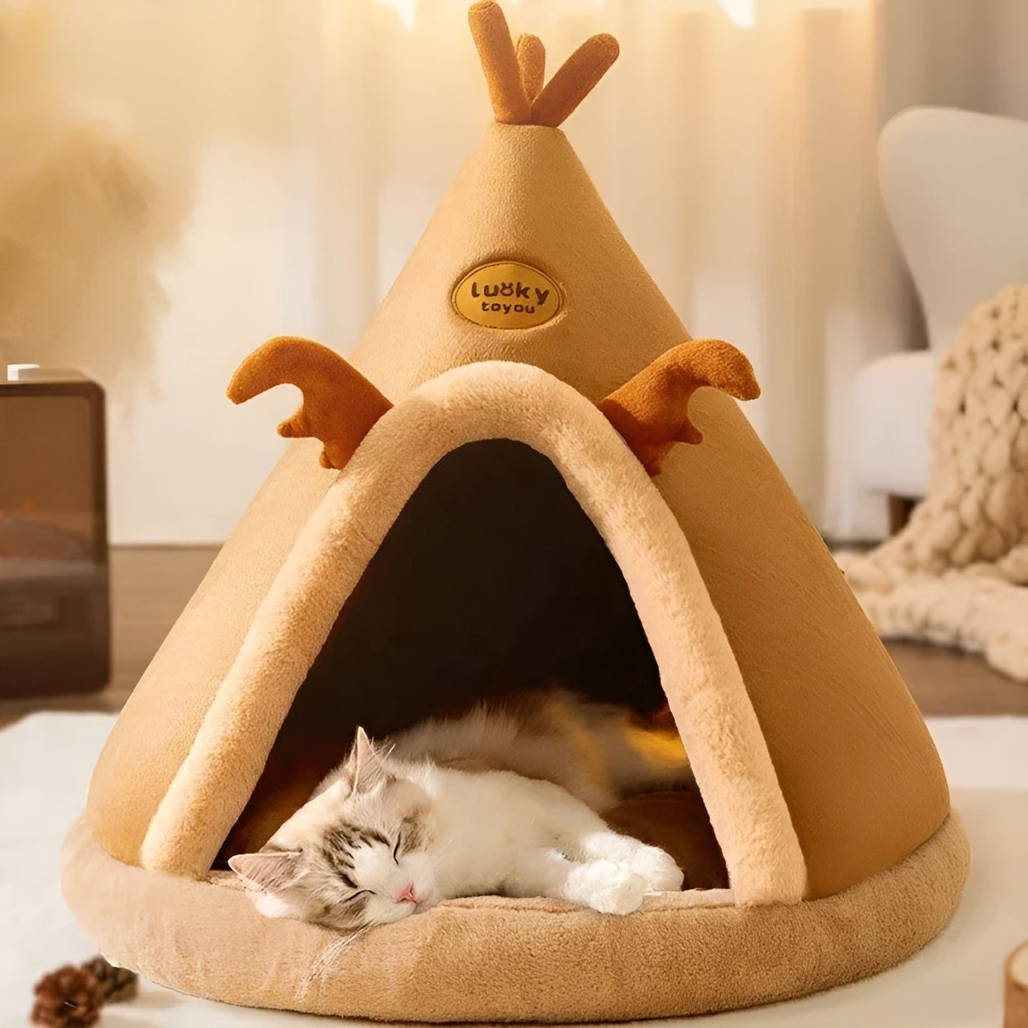 Kreativ og Komfortabel Kattehule – CozyNest