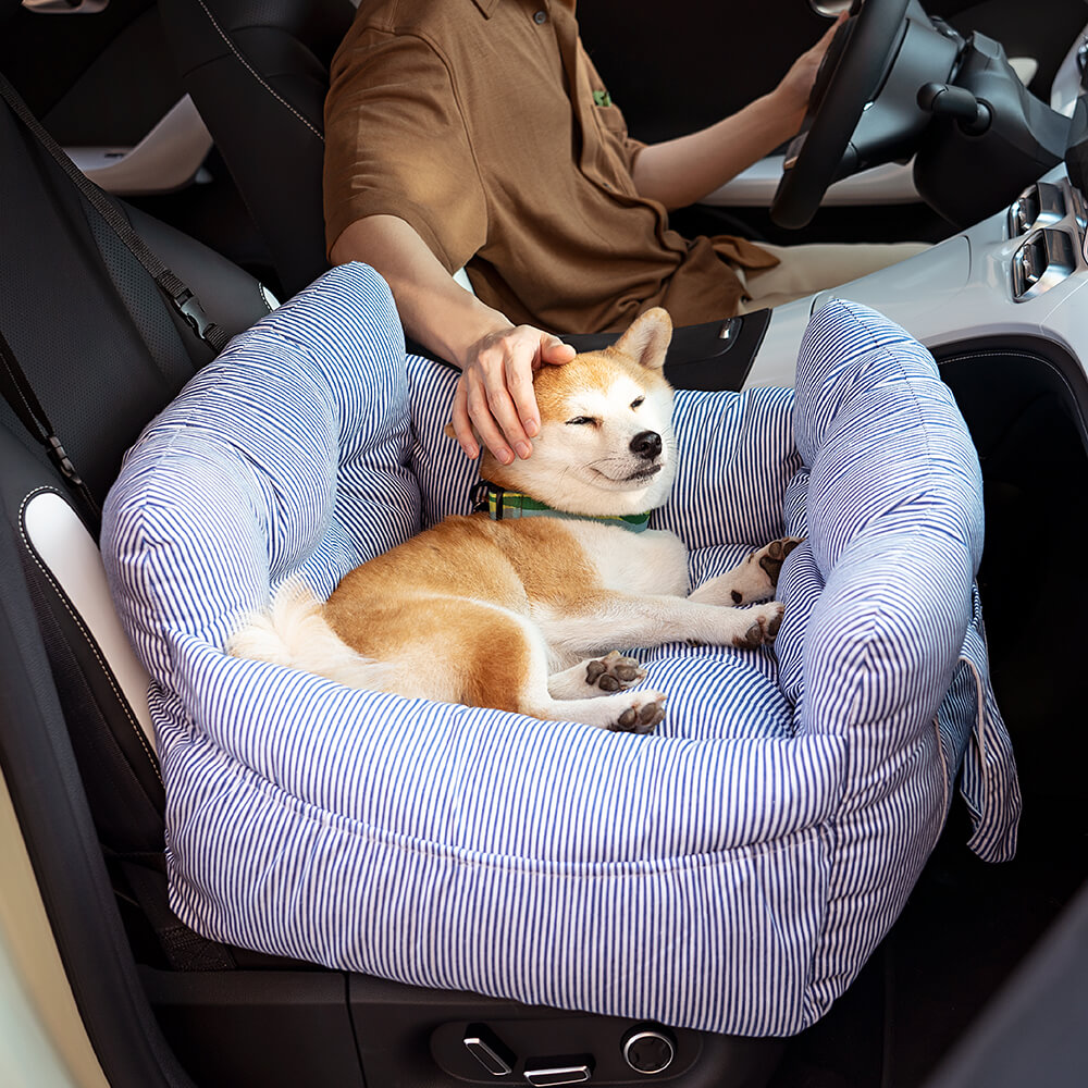 Behagelig hundeseng til bilen - Rejsevenlig