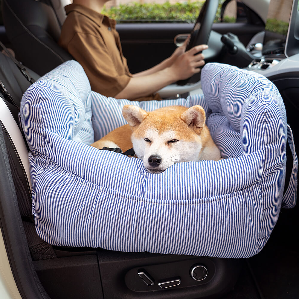 Behagelig hundeseng til bilen - Rejsevenlig