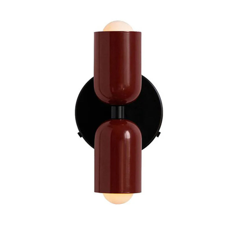 Elegant vintage vägglampa med dubbla ljus till det moderna hemmet