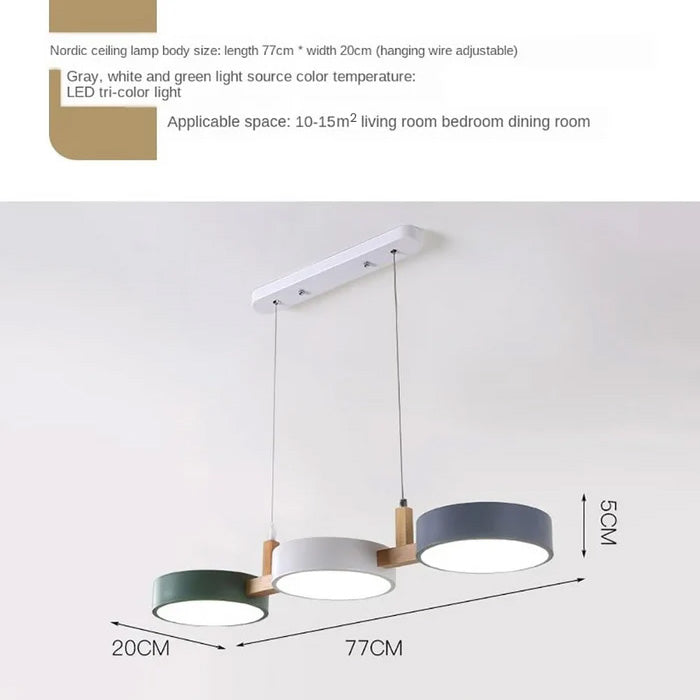 Moderne Loftslampe i Metal med Nordisk Design