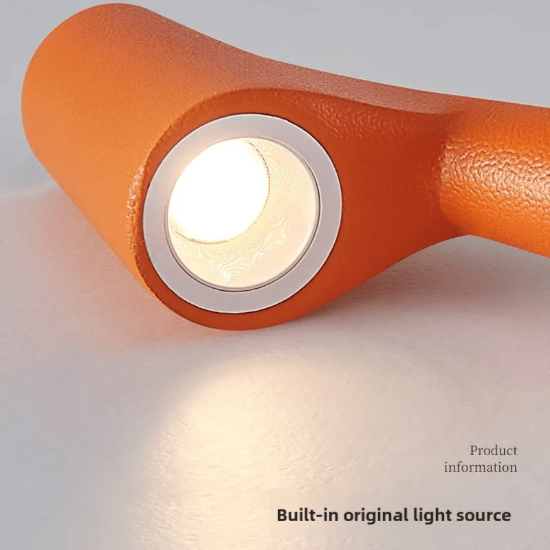 Trådløs LED Bordlampe med Touch Dæmpning og Elegant Design