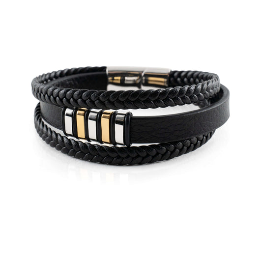 Stilrent läderarmband för män - Tidlös elegans