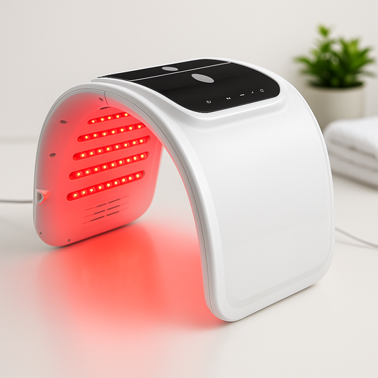 LED Ansigtsmaske med 7 Farver til Hudforyngelse