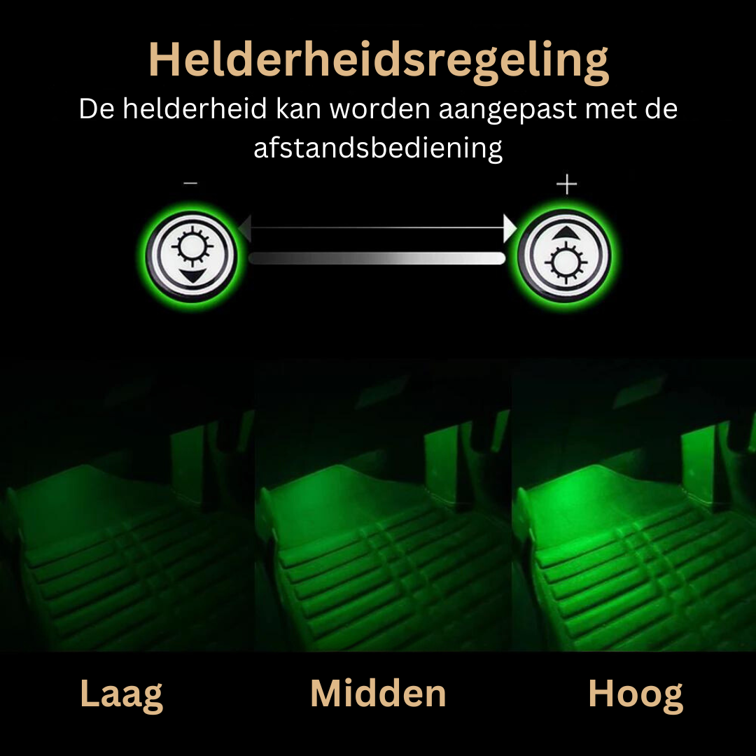 LED Indikatorbelysning til Bil - Atmosfærisk Lys