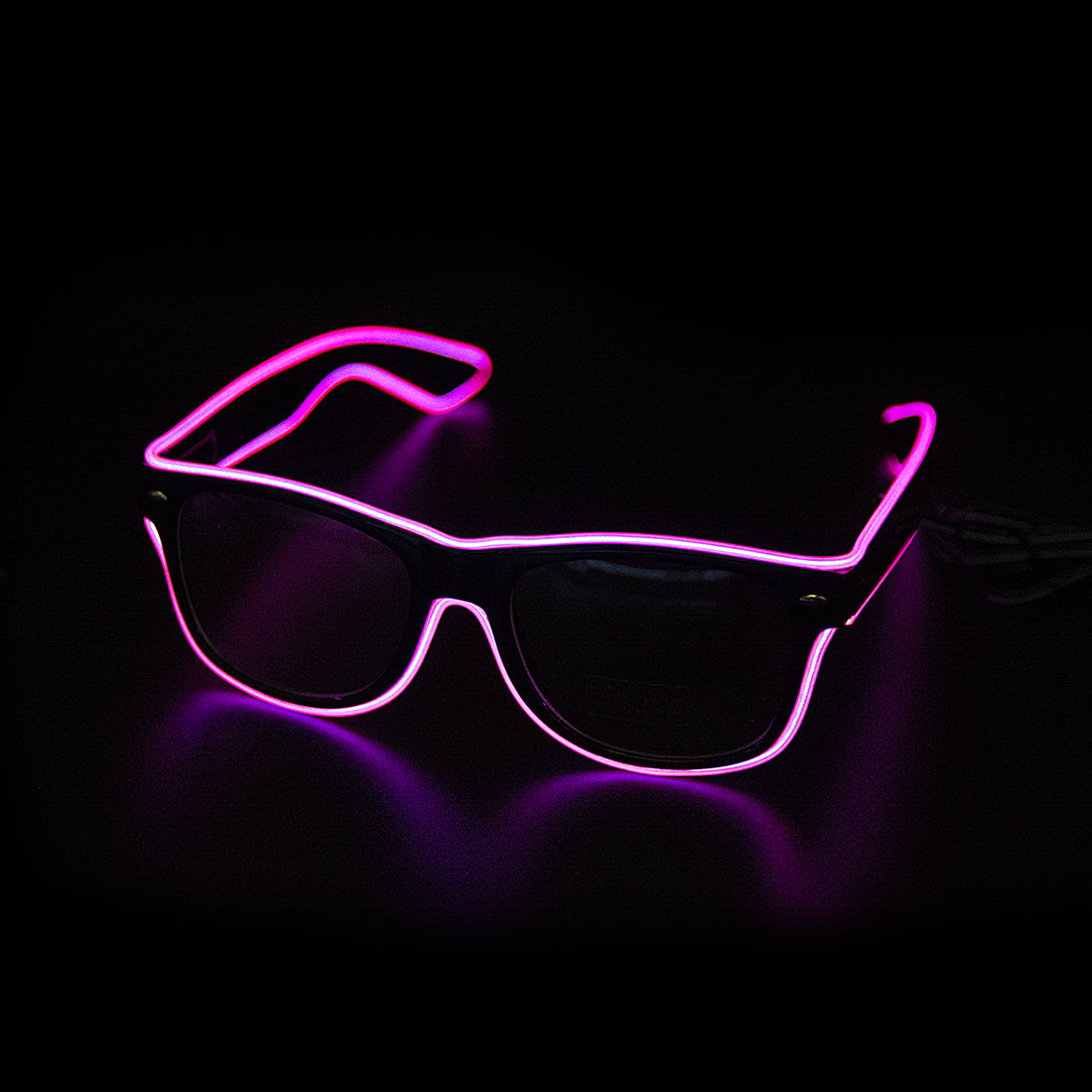 Lysende neonbriller - LumaGlow