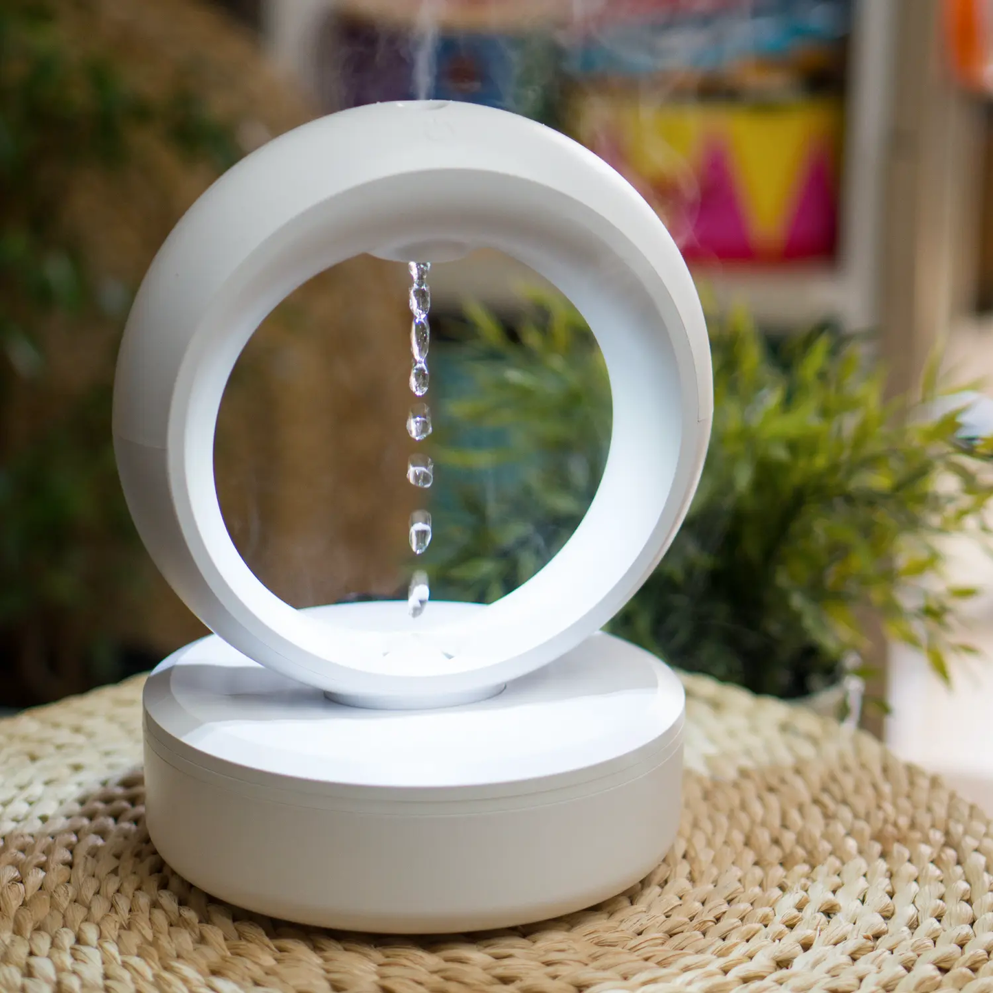 Aroma Diffuser med LED og Anti-Tyngdekraft Mist