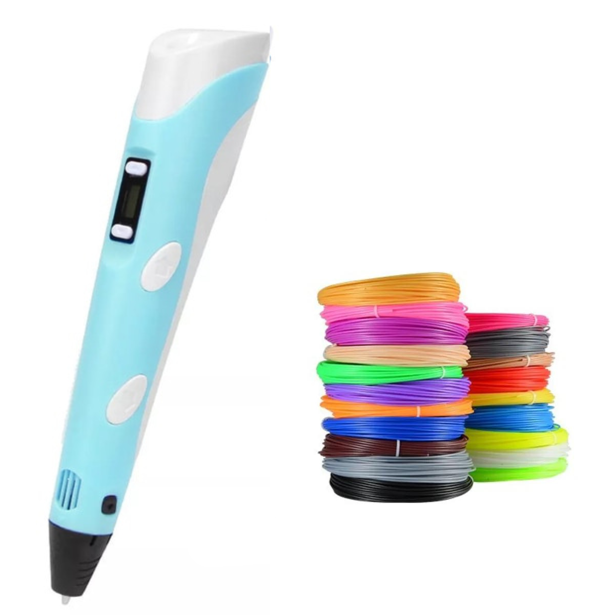 3D-pen för kreativ skrivning och teckning - Lätt och ergonomisk