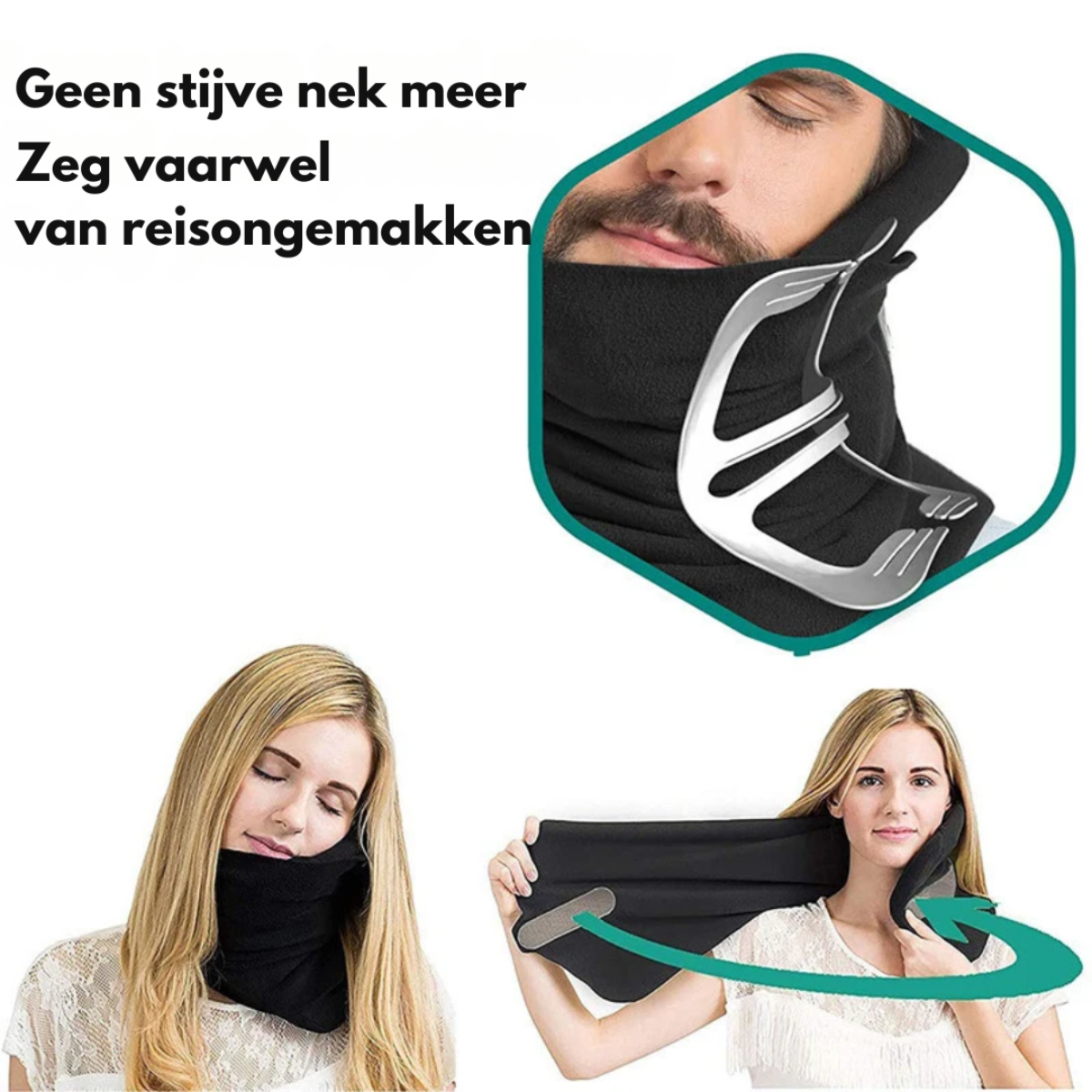 Rejsepude til Nakken - Let og Hygiejnisk Komfort til Rejser