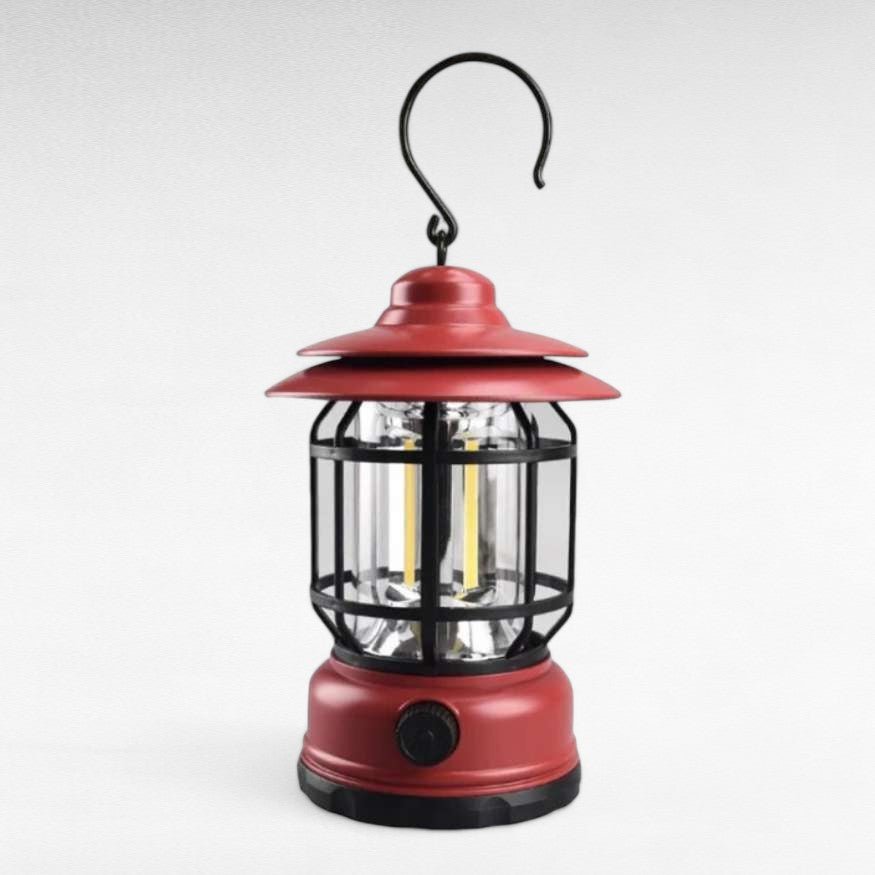Uppladdningsbar campinglampa – Vintage LED med justerbart ljus