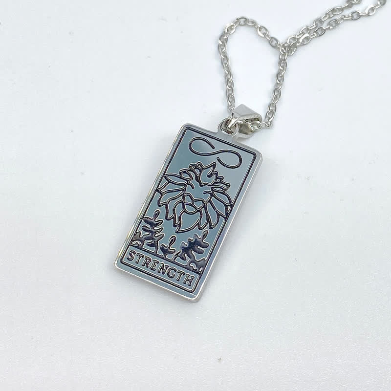 Vintage Tarot Kort Pendant – Lykkeamulet