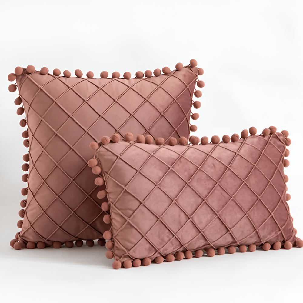 Elegant quiltat örngott för inom- och utomhusbruk