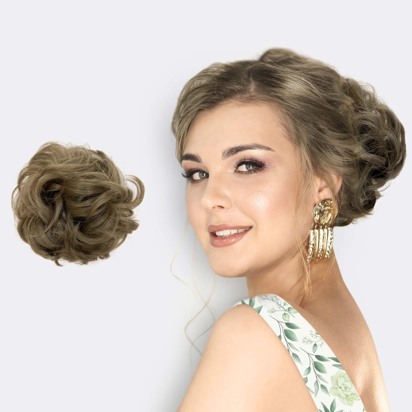 Hårforlængelse Scrunchie – BunHår