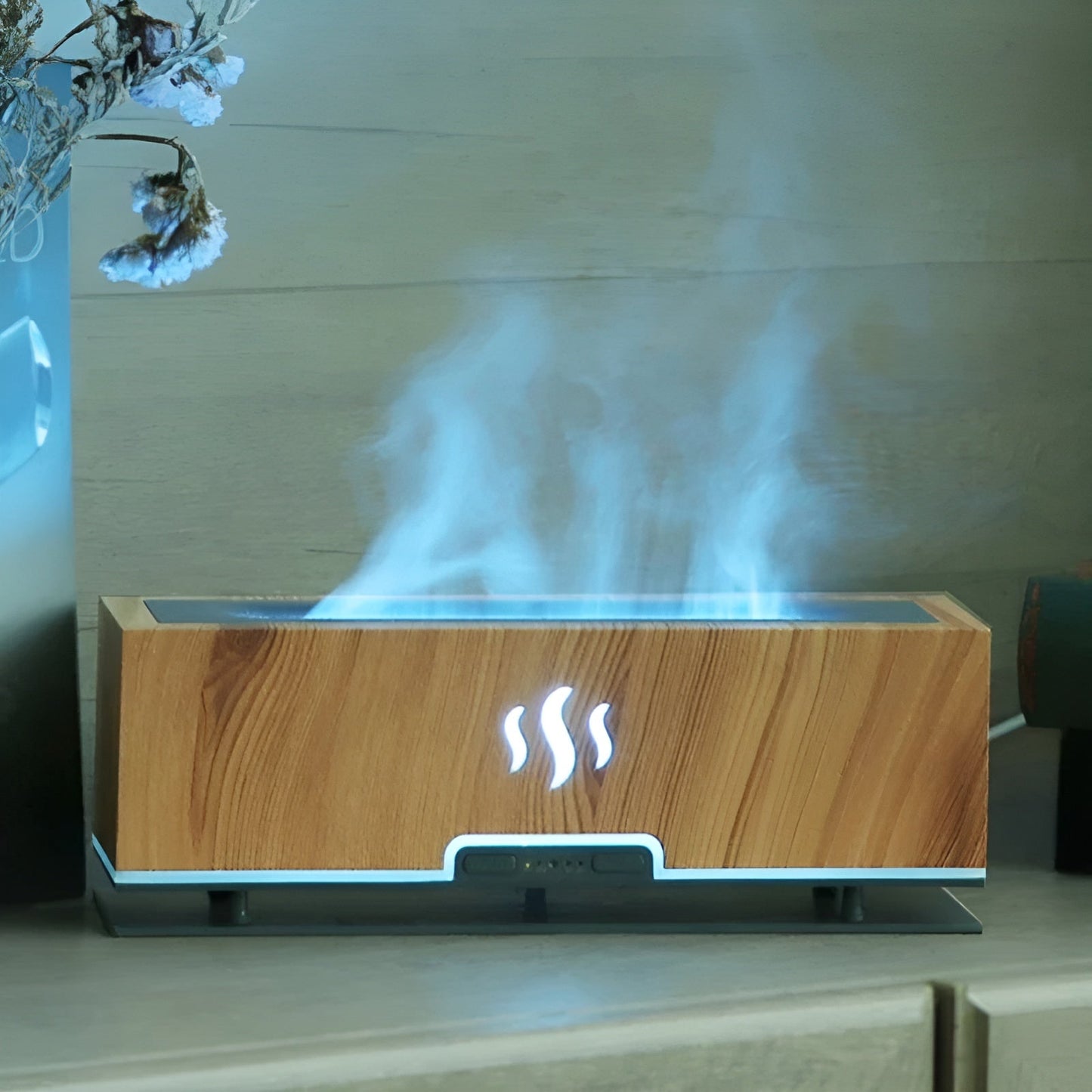 Aromaterapi Diffuser med Multifunktion – Ljusbris