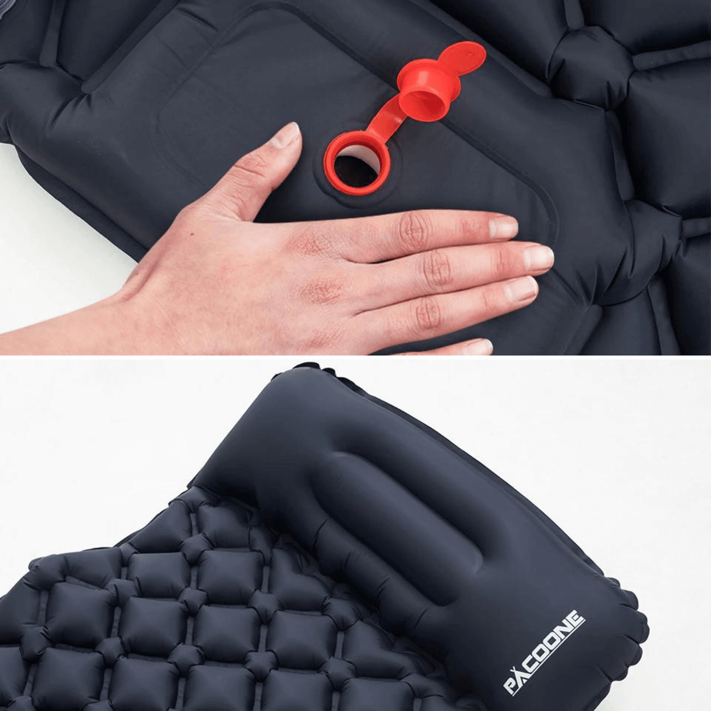 Ultralight Vandtæt Campingmadras med Indbygget Pumpe