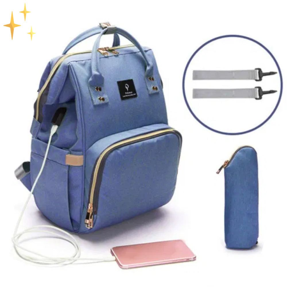 Stilfuld Rygsæk med USB Oplader – SmartPack