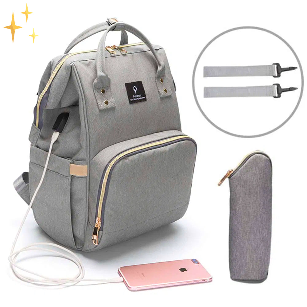 Stilfuld Rygsæk med USB Oplader – SmartPack