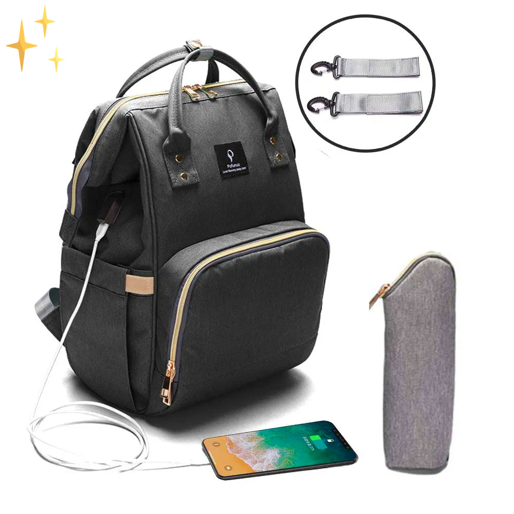 Stilfuld Rygsæk med USB Oplader – SmartPack