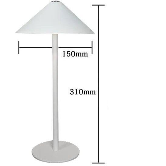 Stilfuld LED-skrivebordslampe med justerbar lysstyrke